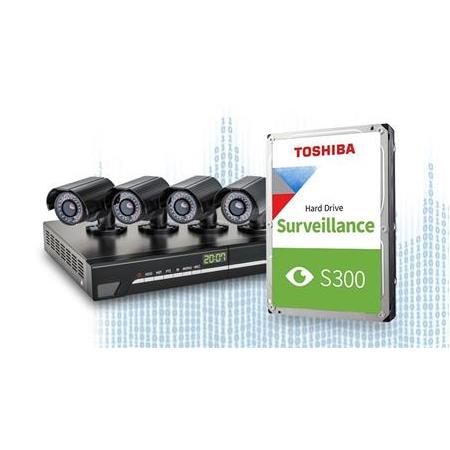 TOSHIBA Surveillance S300 3,5" 6TB 256MB SATA 5400 RPM 7/24 Güvenlik Harddisk