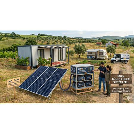 Bolu Güneş Enerji Sistemleri - Tak Çalıştır Kuruluma Hazır Solar Paketler