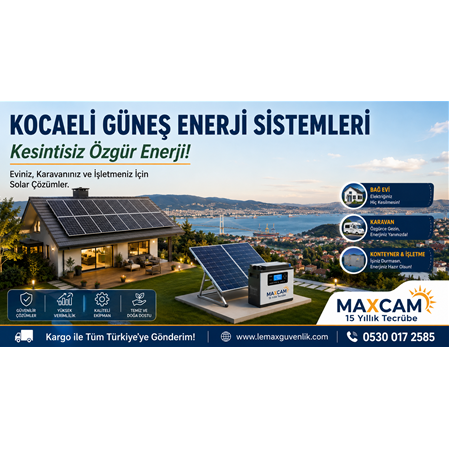 Kocaeli Bağ Evi ve Konteyner Güneş Enerji Sistemleri