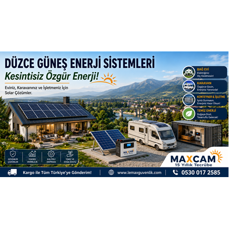 Düzce Tak Çalıştır Hazır Güneş Enerji Sistemleri Paketleri