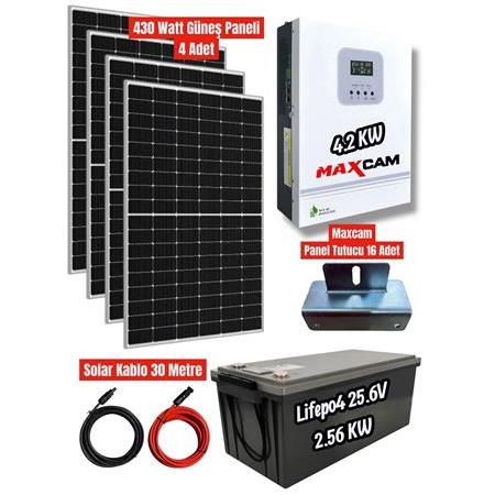 Bir Eve Yetecek Güneş Paneli Fiyatı - 7KW Hazır Güneş Enerji Sistemi Paketi