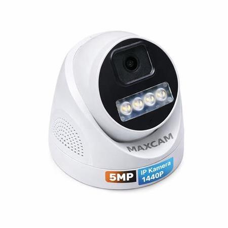 5 MP Sesli Poeli Gece Görüşlü 1440P IP Dome Güvenlik Kamerası