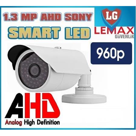 4 Lü 1.3 MP AHD Güvenlik Kamera Sistemleri