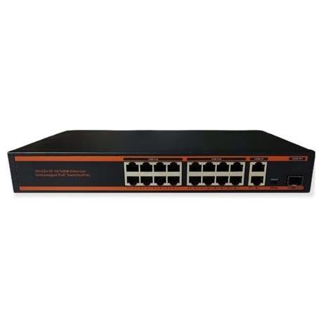 LG-1PD1622L16 Port Poe 10/100 + 2 Port Gigabit Uplink Poe Swıtch