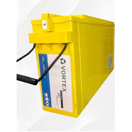 Vortex 12v 200ah Solar Jel Akü (yeni Üretim) - Güneş Paneli Aküsü