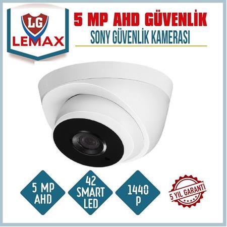 5 MP Sony Ixm Lens Dome Güvenlik Kamerası