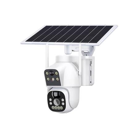 Aov Çift Kameralı 7/24 Kayıt E Sim Özellikli 4g Solar Kamera